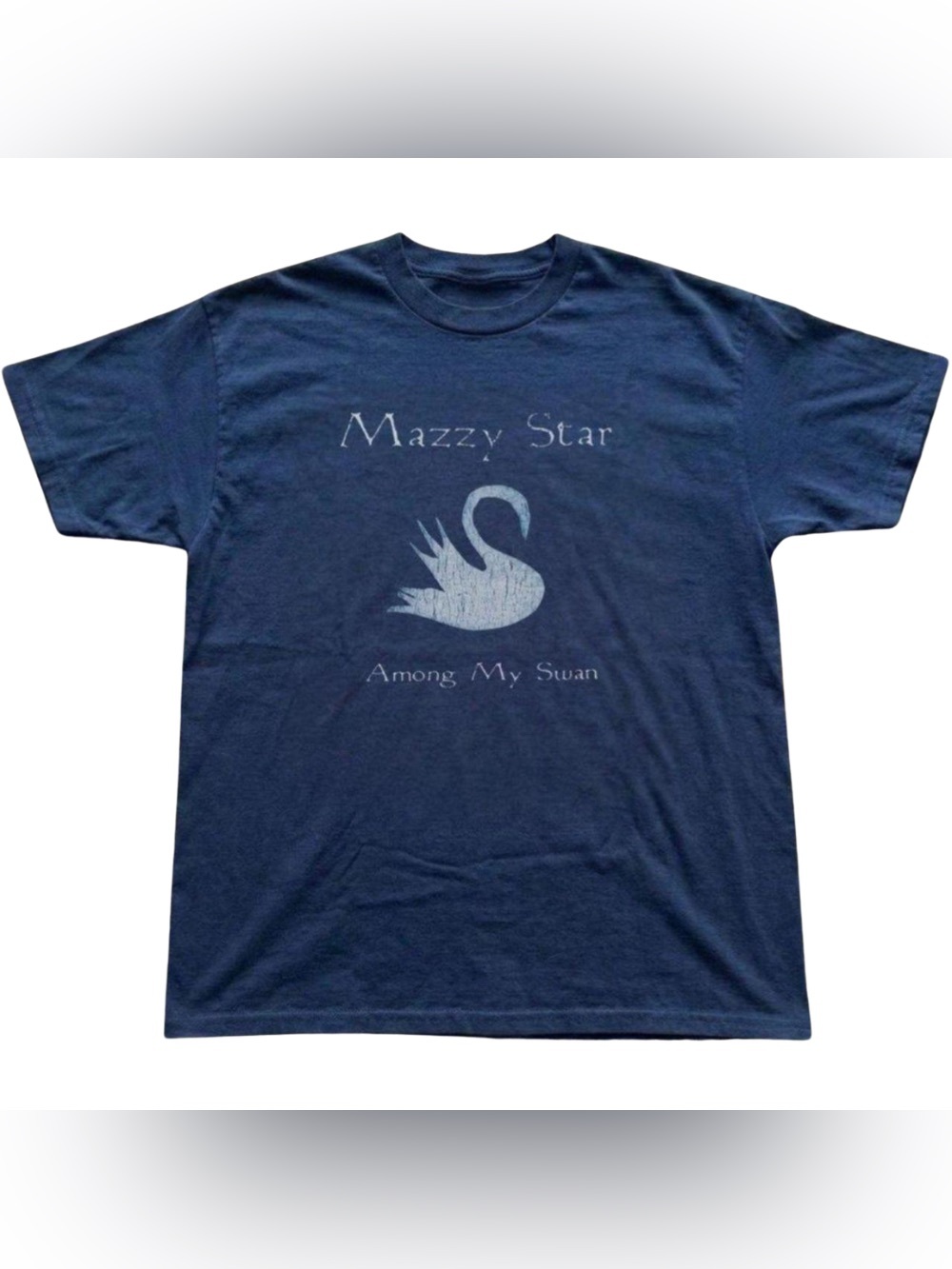 Navy Mazzy Graphic Tee - Among My Swan t shirt
